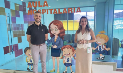 Aula hospitalaria amigoniana ilumina vidas infantiles