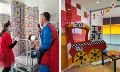 Escuela Itinerante llevó alegría y aprendizaje al Aula Hospitalaria