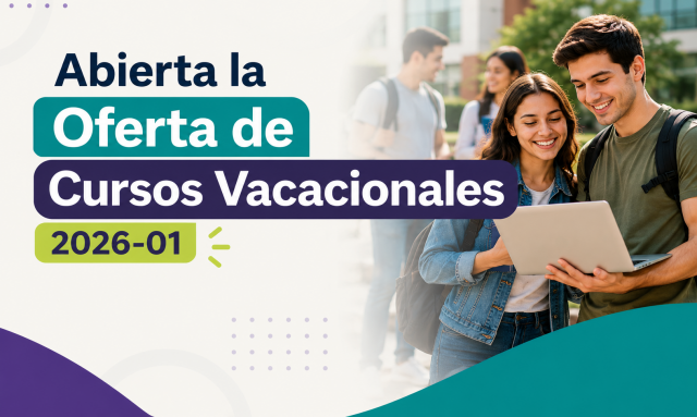 Abierta la oferta de Cursos Vacacionales 2026-01