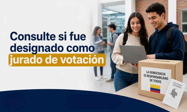 Consulta si fue designado jurado de votación