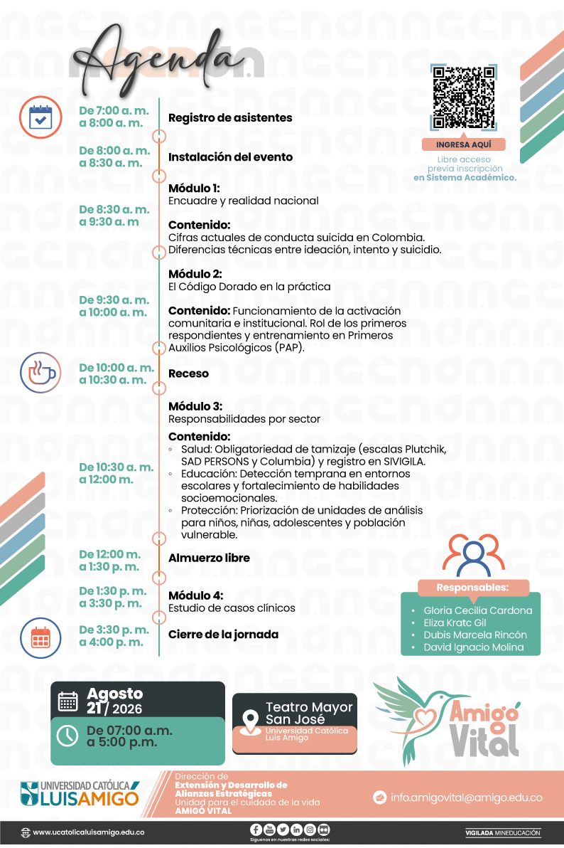 Agenda del Taller de implementación de la Estrategia Nacional