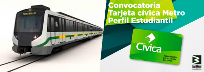 Convocatoria tarjeta civica metro