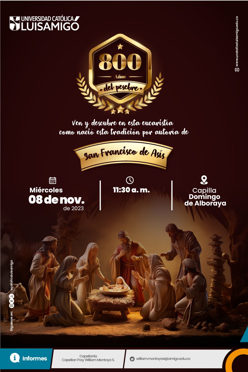 800 años del Pesebre