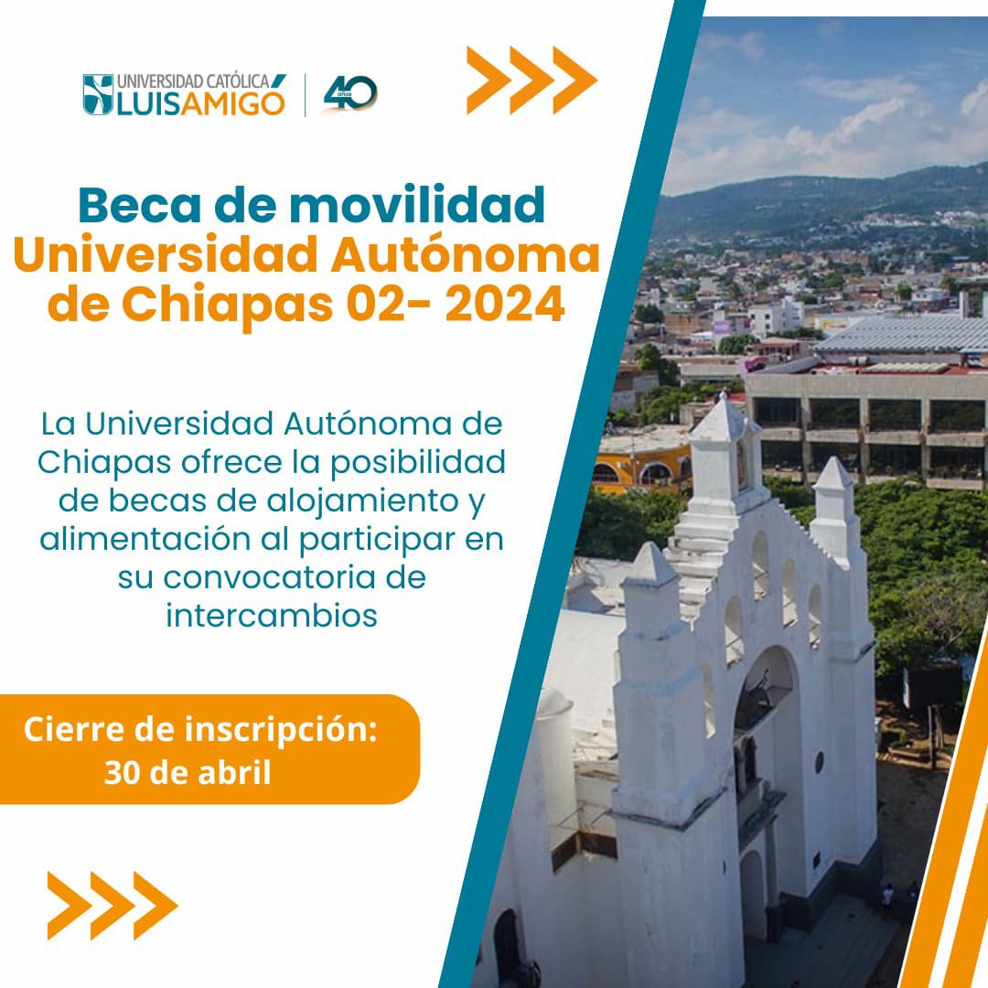 ¡Vive una experiencia académica en México! Beca de intercambio 02-2024