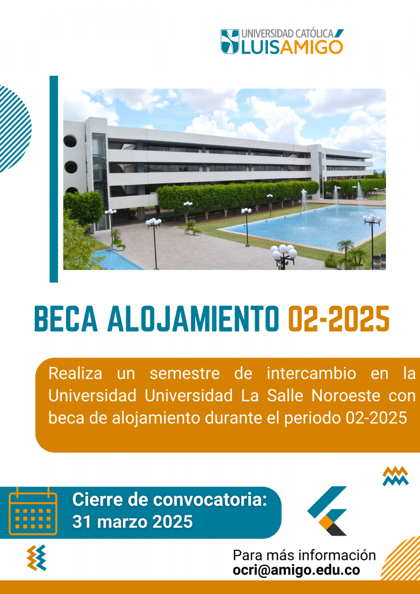 Beca de alojamiento Universidad la Salle Noreste