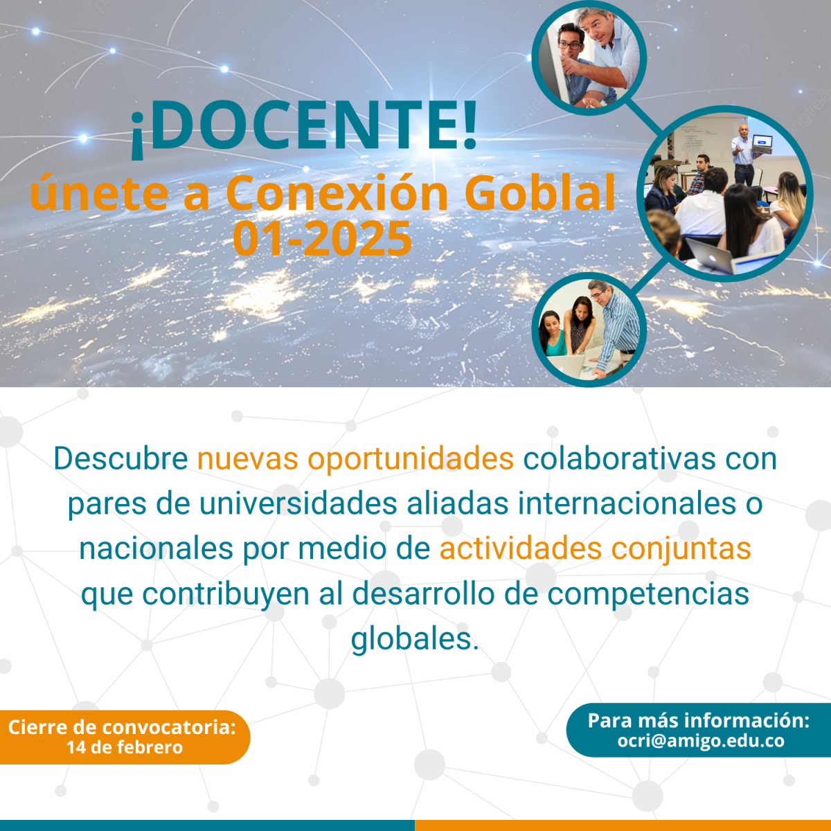 Convocatoria Conexión Global 01-2025