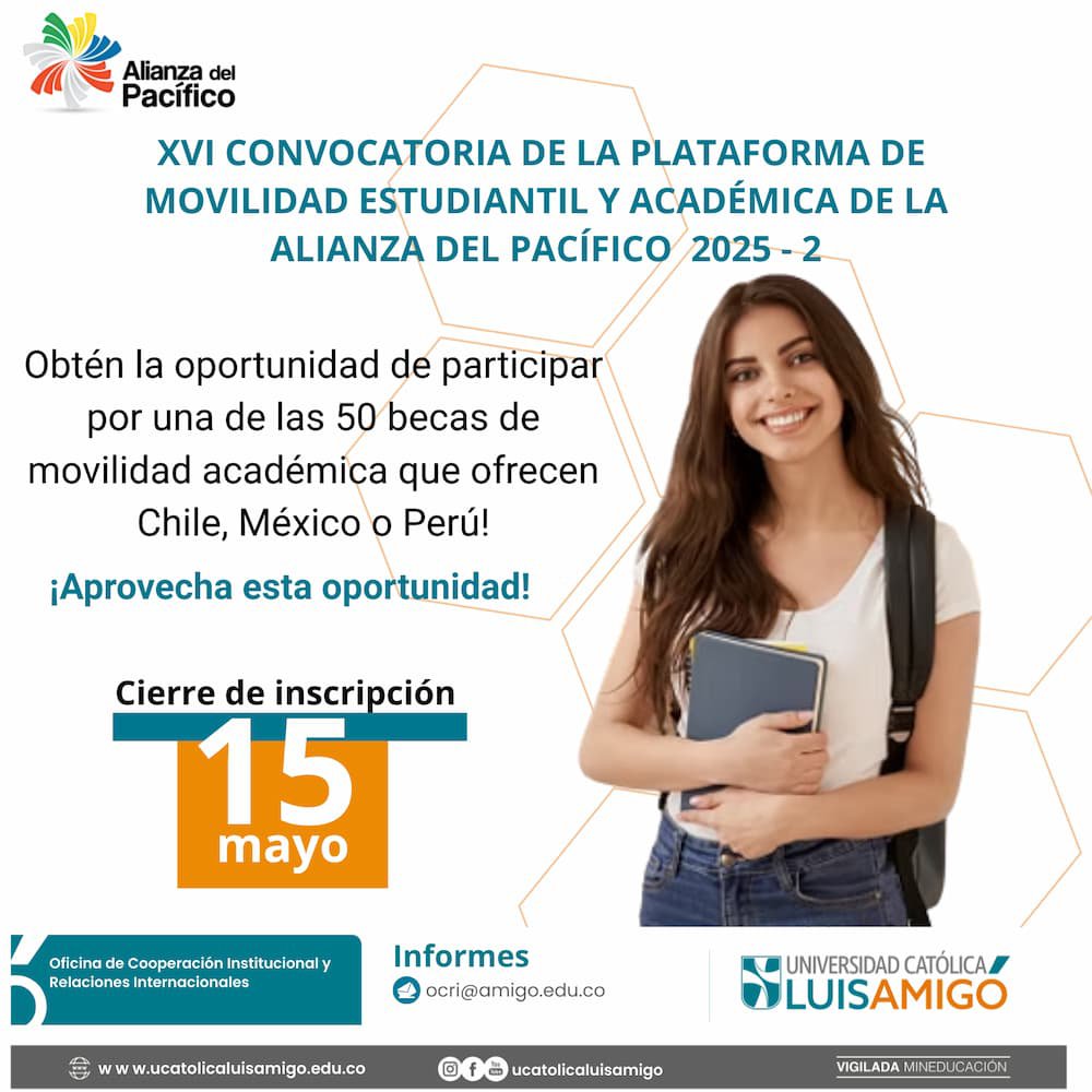 Beca Alianza del Pacífico para estudiantes 2025-2
