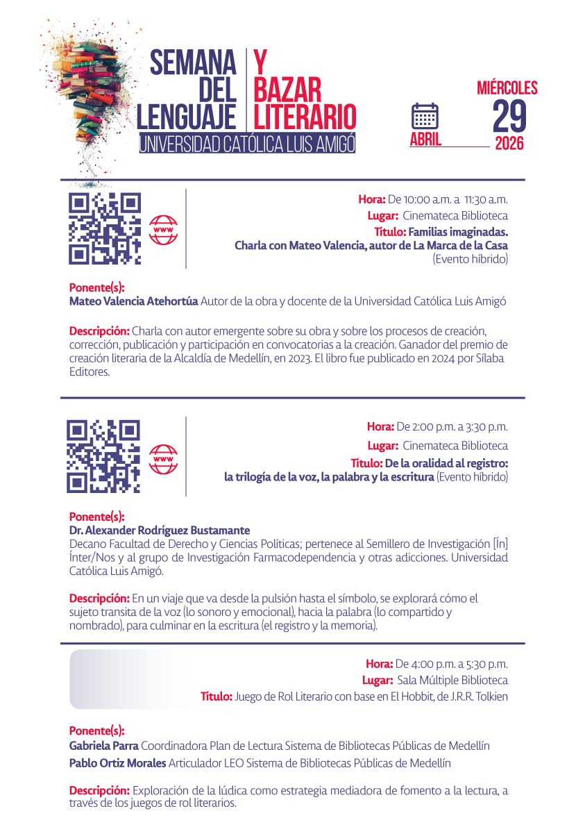 Programacion Miercoles 29