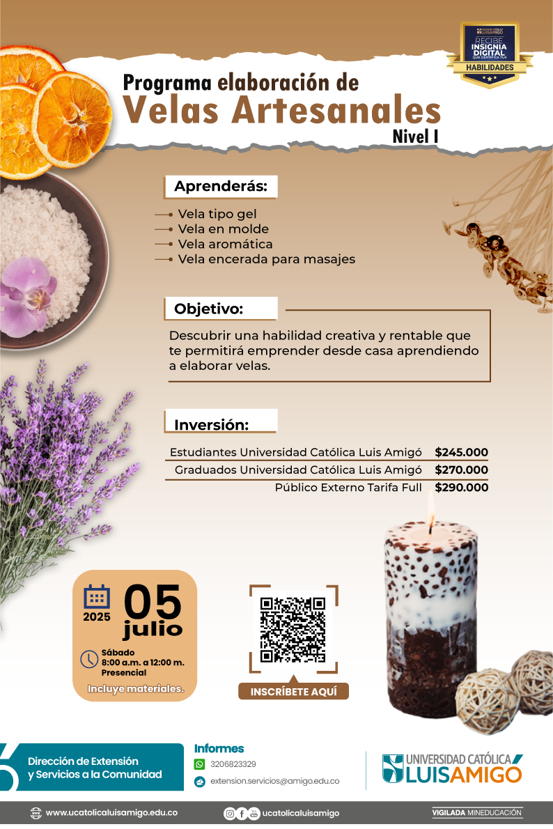 Programa Elaboración de Velas Artesanales