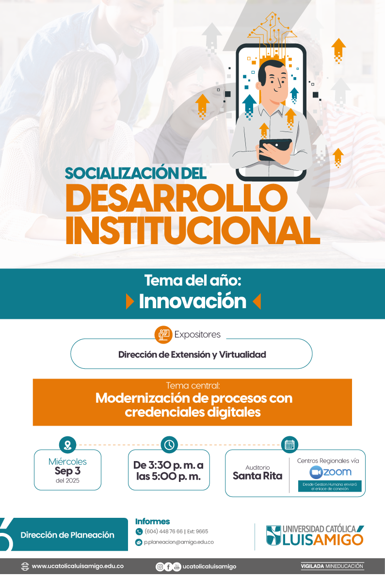 Socialización del desarrollo institucional - Innovación