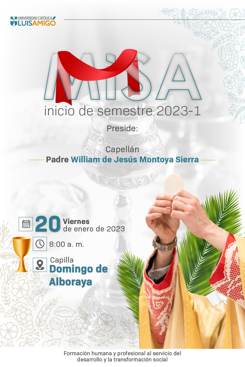 Misa inicio de semestre 2023-1