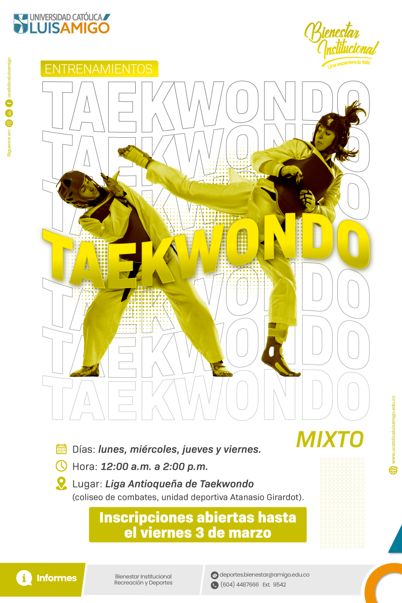 Entrenamientos Taekwondo