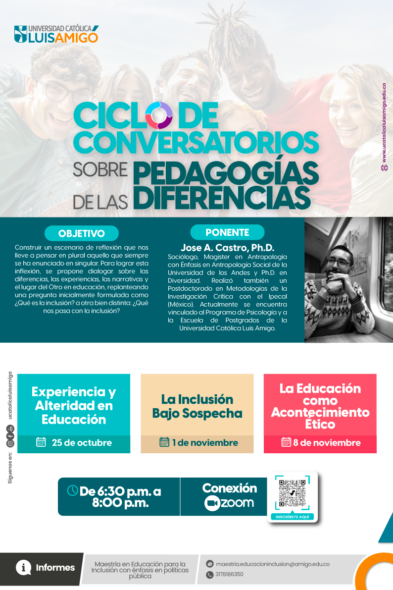 Ciclo de Conversatorios Sobre Pedagogías de las Diferencias