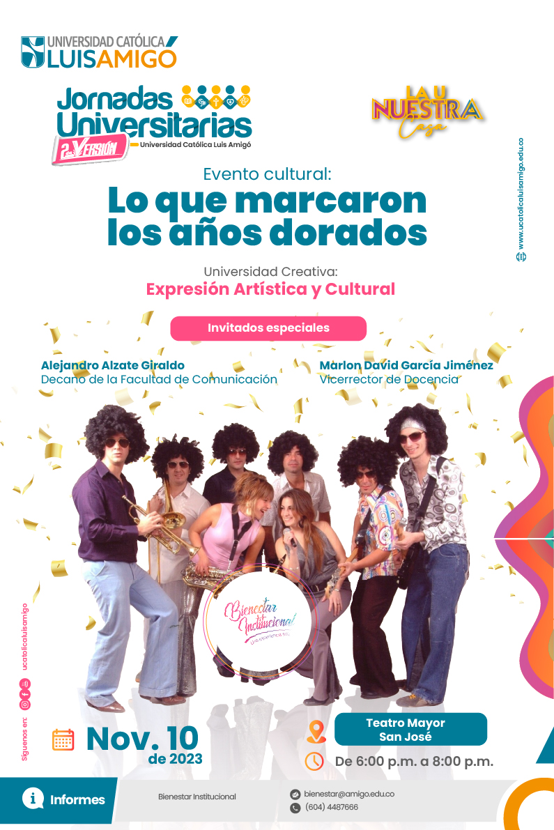 Evento cultural: lo que marcaron los años dorados