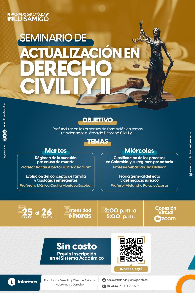 Seminario de actualización en derecho Civil I y II