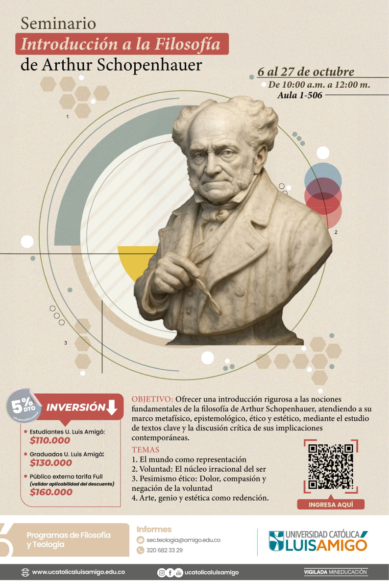 Seminario Introducción a la Filosofía de Arthur Schopenhauer
