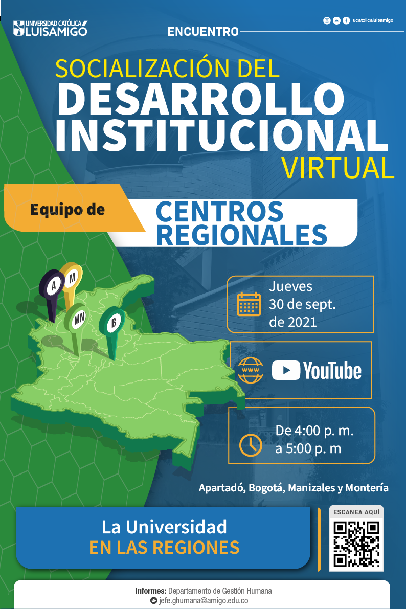 Socialización del desarrollo institucional virtual