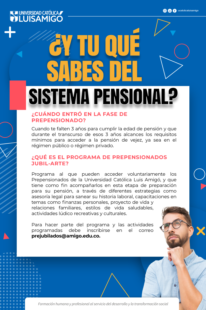 ¿Y tu qué sabes del sistema pensional? - Prepensionado