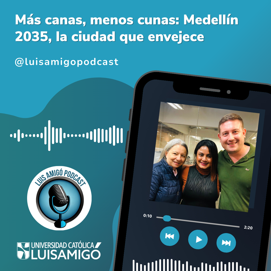 Más canas, menos cunas: Medellín 2035, la ciudad que envejece