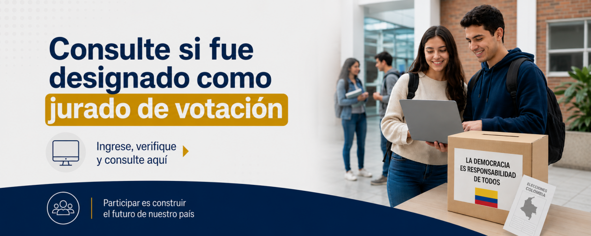 Consulte si fue designado como jurado de votación 2026