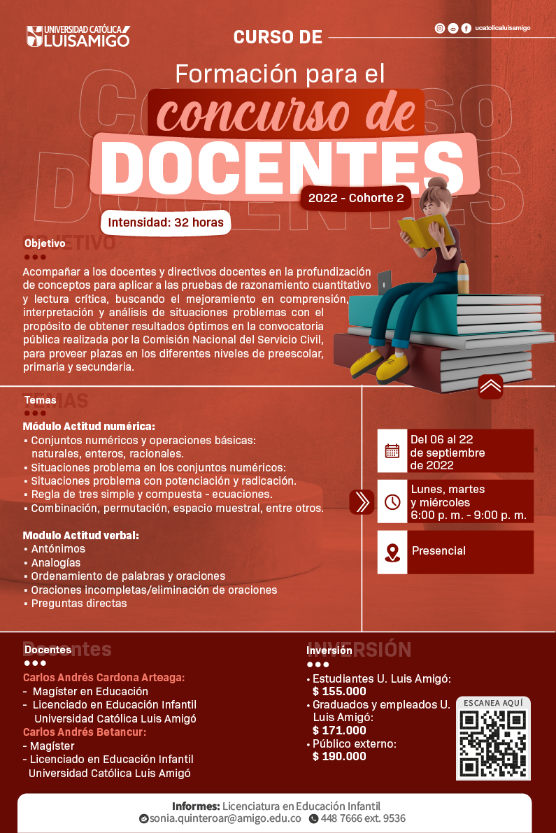 Curso de Formación para el Concurso de Docentes