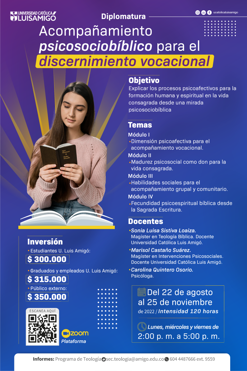 Diplomatura Acompañamiento psicosociobíblico