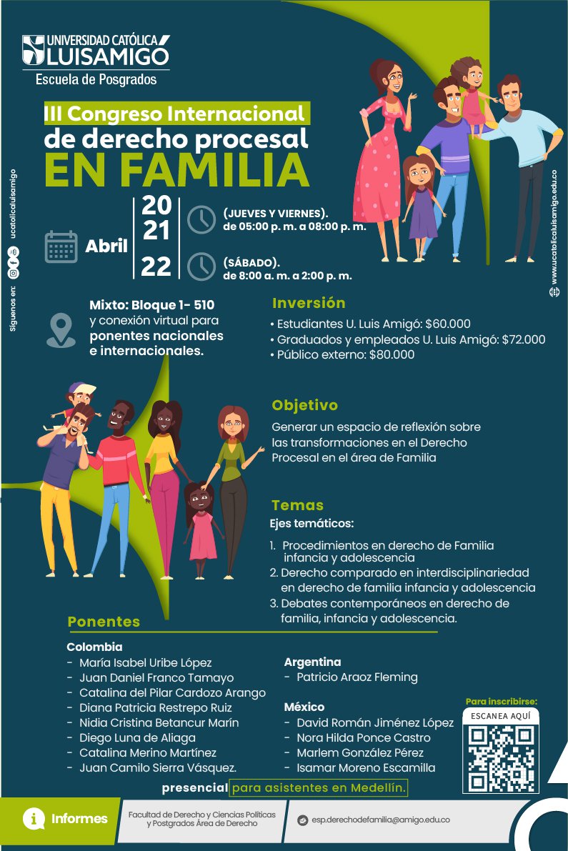  1 de 9 III Congreso Internacional de derecho procesal en familia