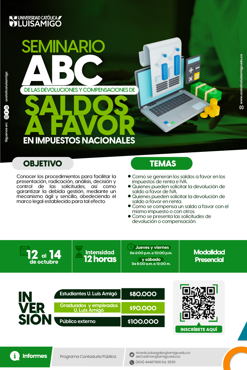 Seminario ABC de las devoluciones y compensaciones de saldos a favor