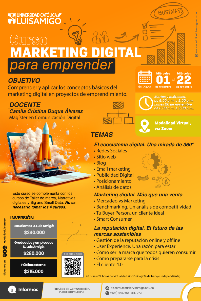 Curso Marketing digital para emprender