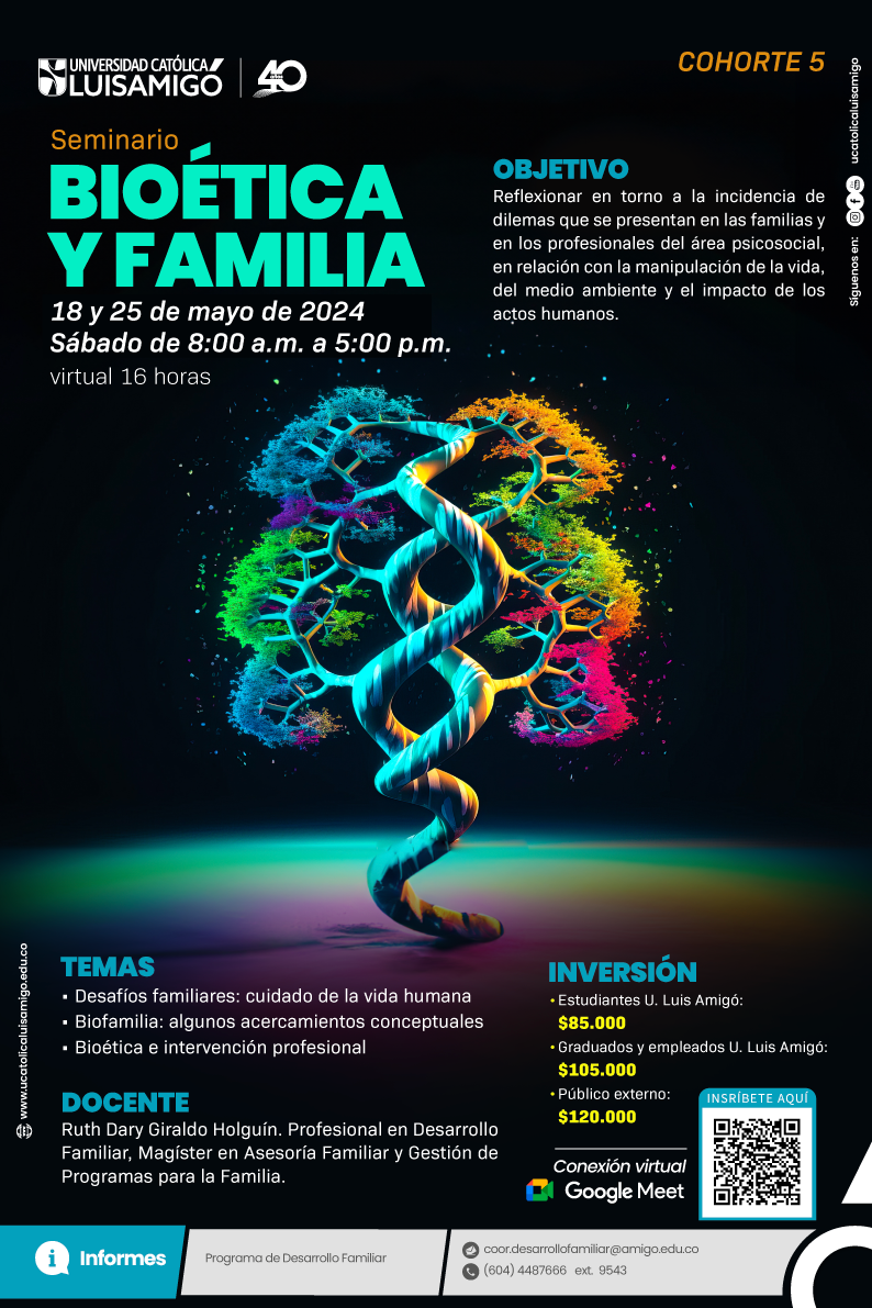 Seminario Bioe?tica y Familia cohorte 5