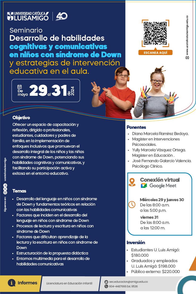 Seminario Desarrollo de habilidades cognitivas y comunicativas