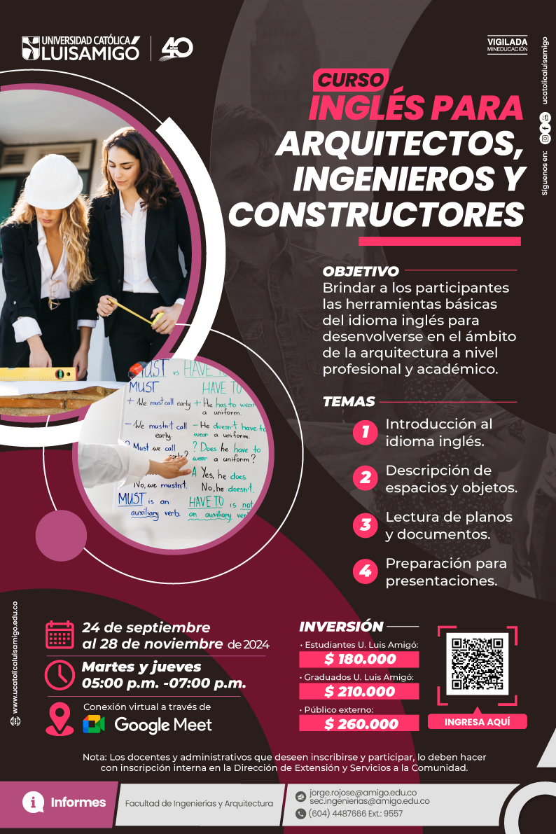 Inglés para Arquitectos, ingenieros y constructores