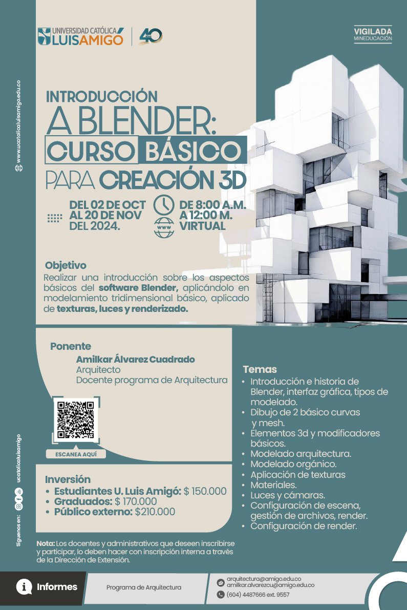 Introducción a Blender: curso básico para creación 3D