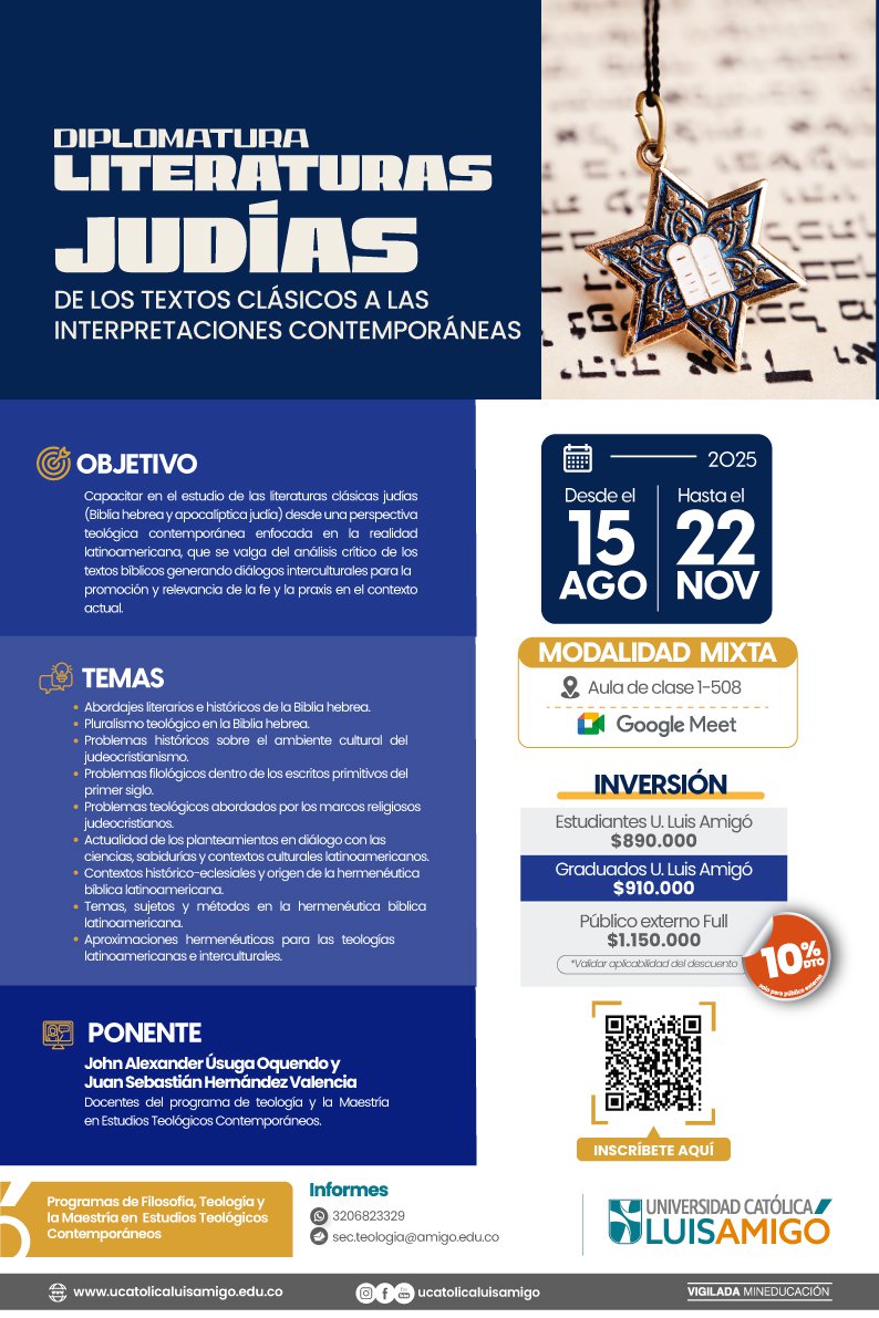Diplomatura Literaturas Judías: de los textos clásicos a las interpretaciones contemporáneas