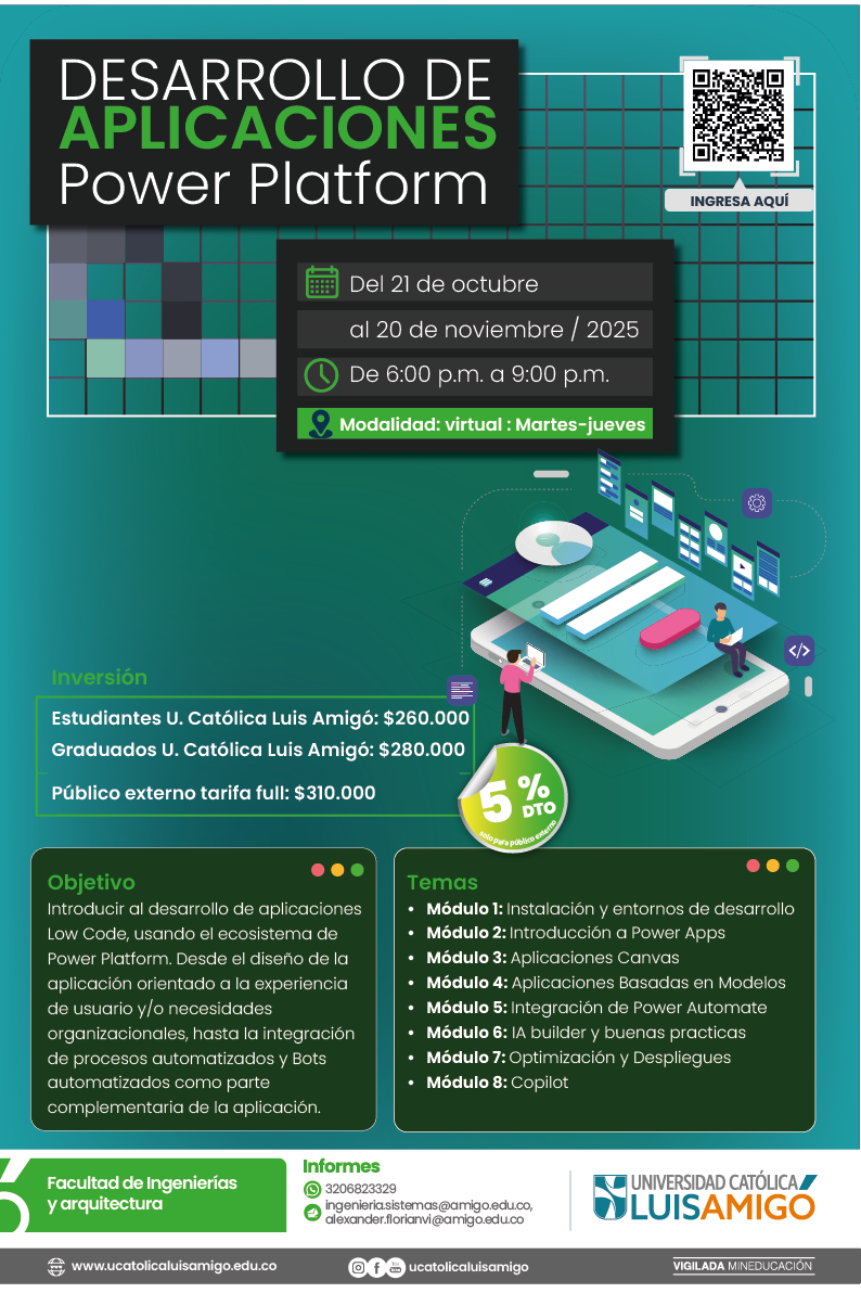 Desarrollo de aplicaciones - Power Platform