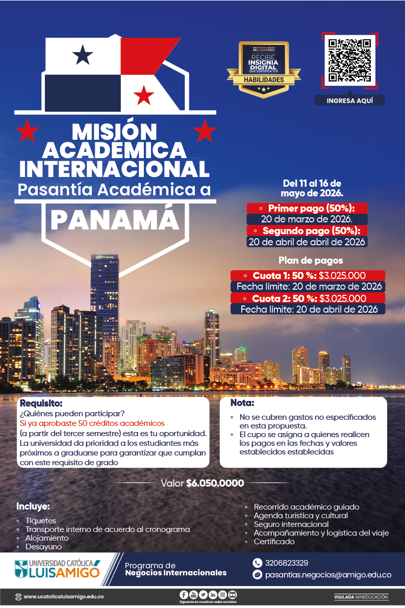 Misión Académica Internacional - Pasantía Académica a Panamá