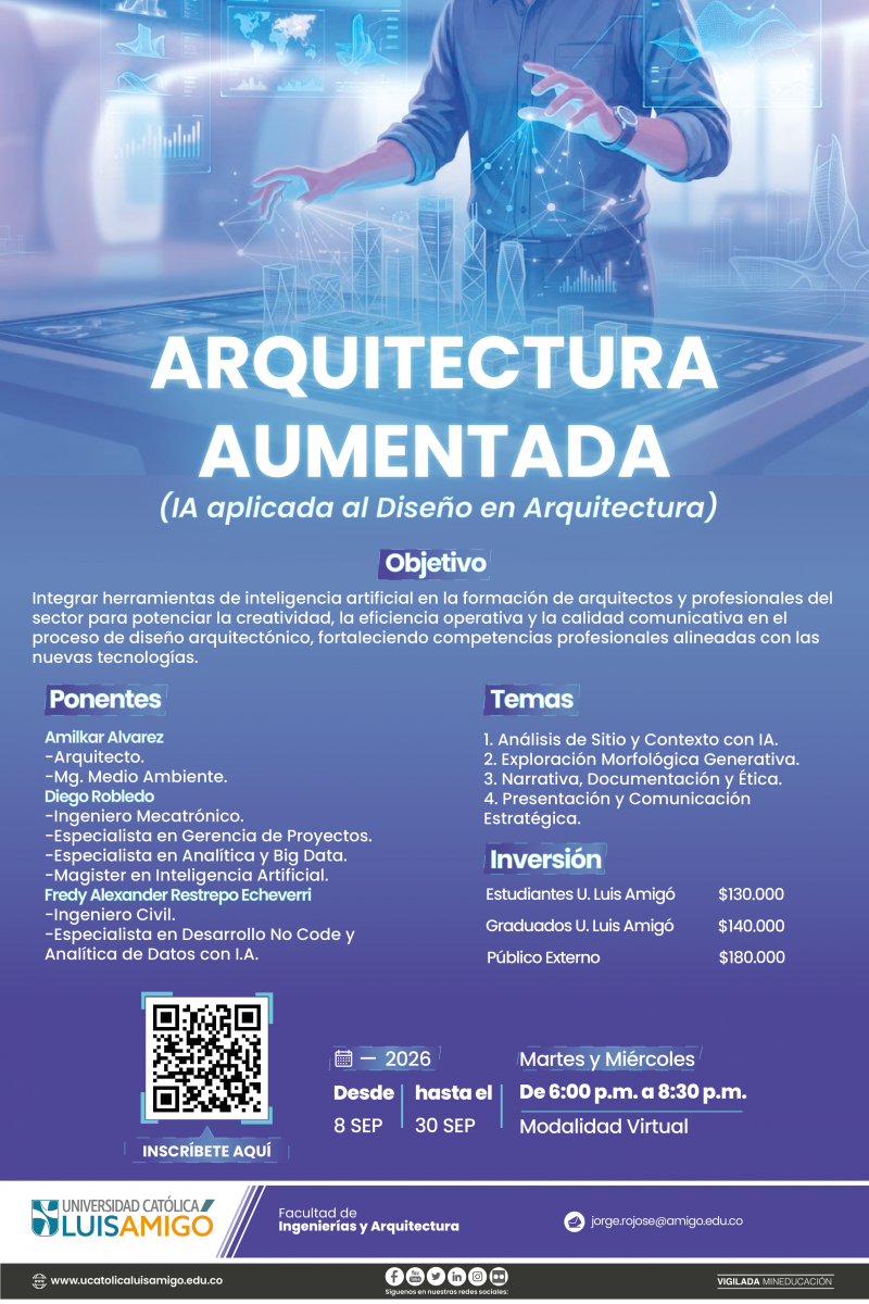 Arquitectura Aumentada (IA aplicada al Diseño en Arquitectura)
