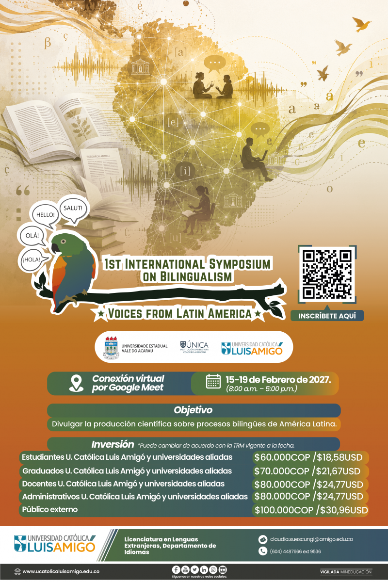 1st International Symposium on Bilingualism: Voices from Latin America