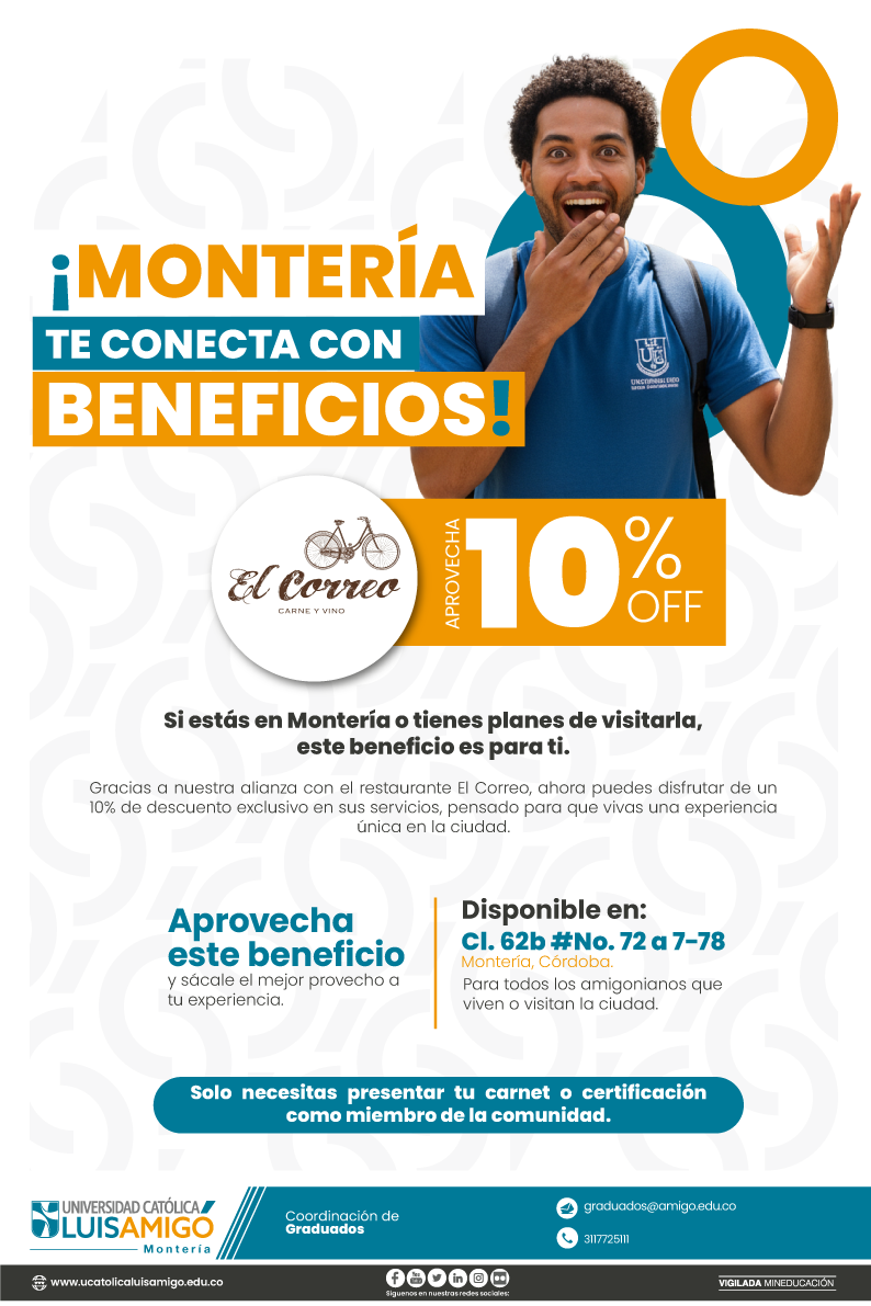 Montería te conecta con beneficios