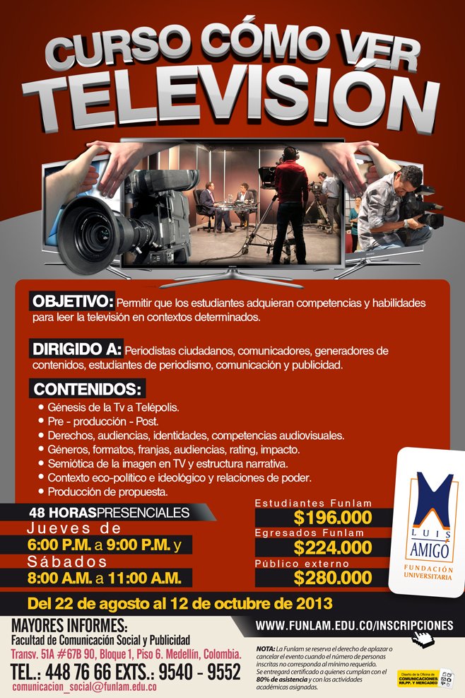 Curso Cómo ver televisión 