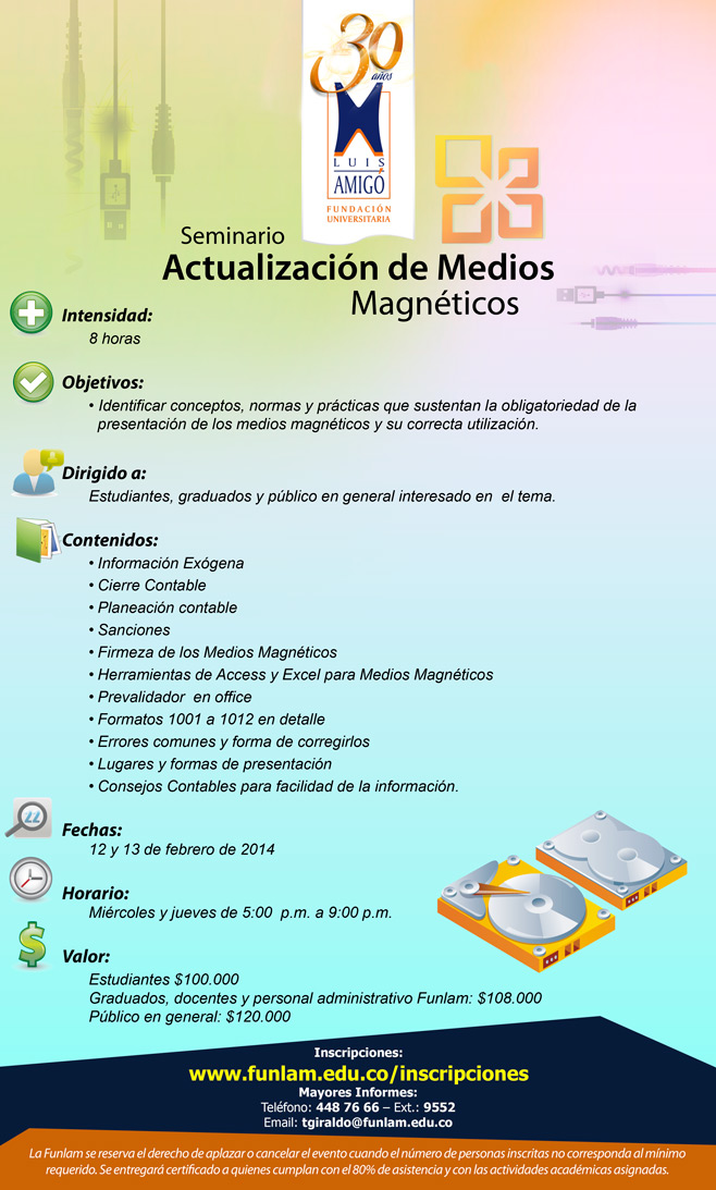 Seminario de Actualización en Medios Magnéticos