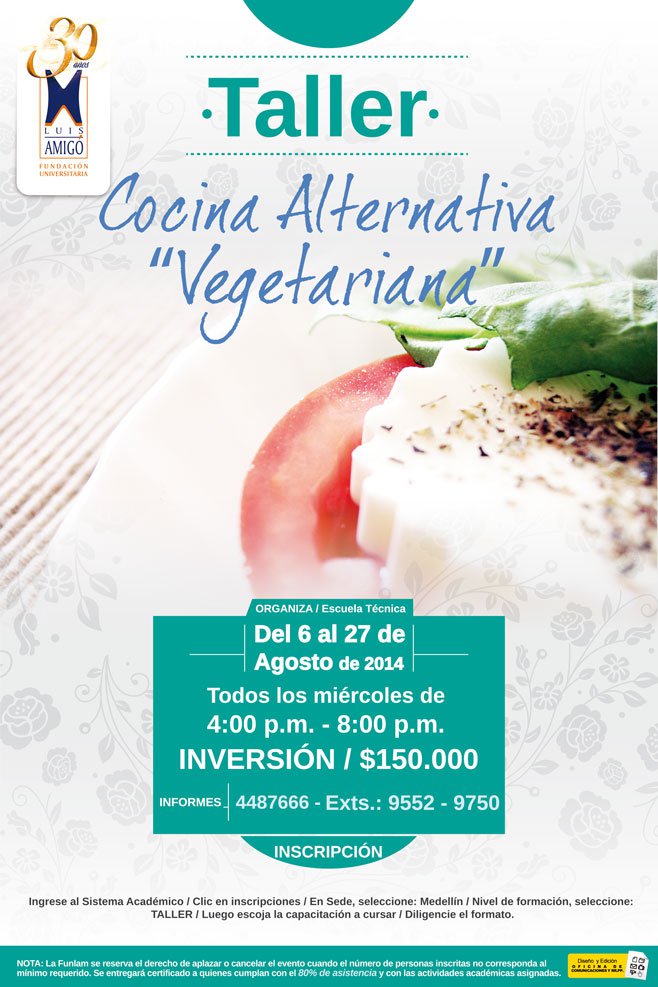 Taller Cocina Alternativa "Vegetariana"