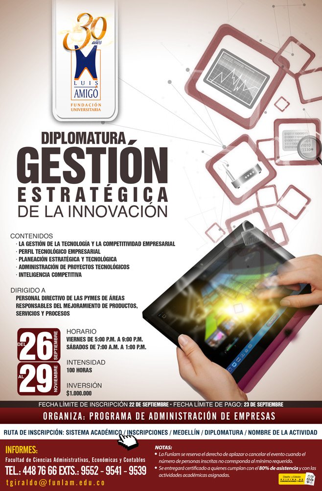 Diplomatura Gestión estratégica de la innovación