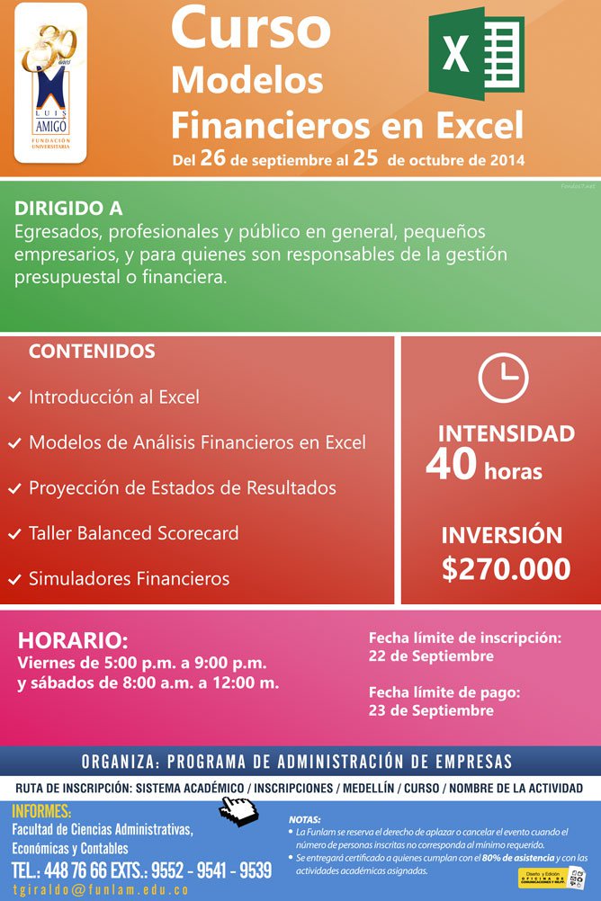 Curso de modelos financieros en excel