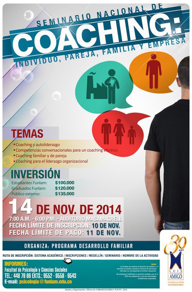 Seminario Nacional Coaching: Individuo, Pareja, Familia y Empresa