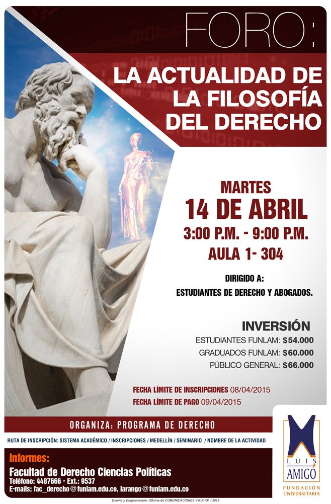 Foro Actualidad Filosofia del Derecho