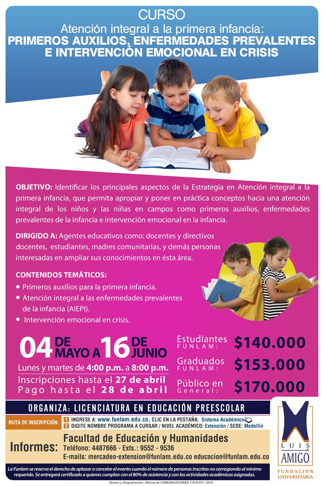 Curso Atención integral a la primera infancia