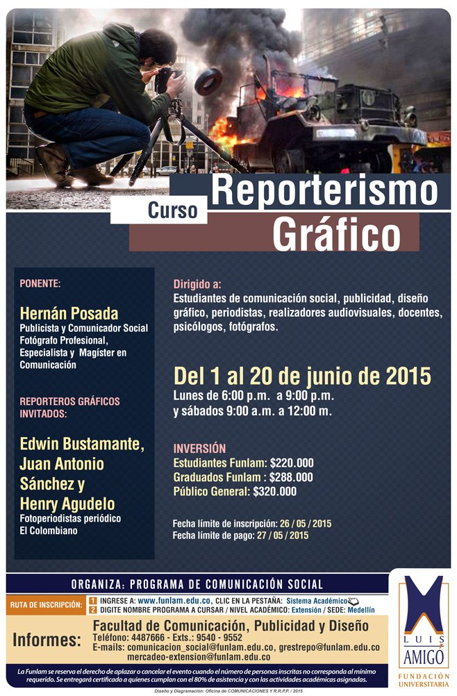 Curso de Reporterismo Gráfico