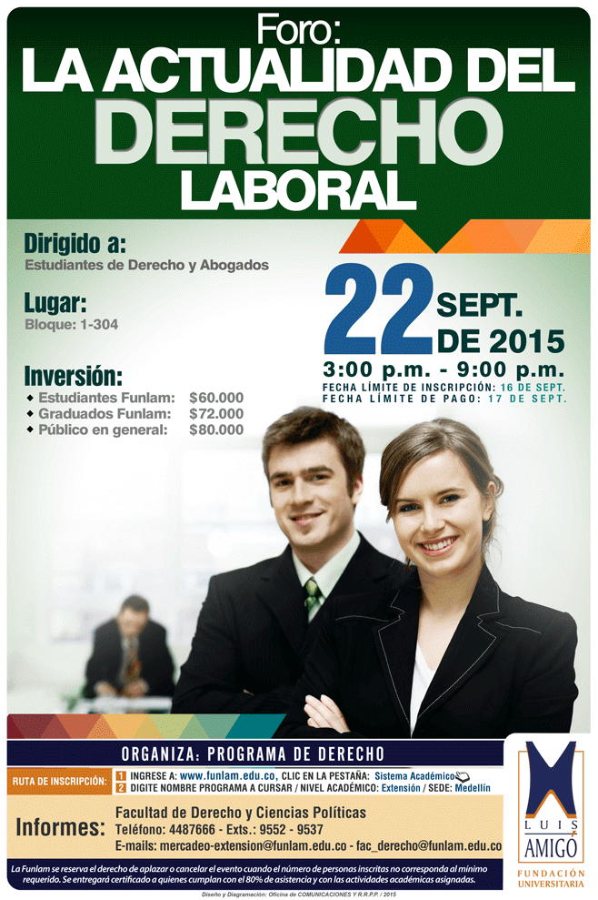 Foro la Actualidad del Derecho Laboral