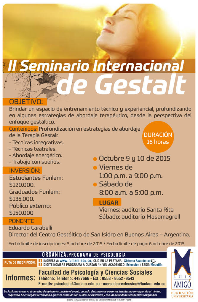 II Seminario Internacional de Gestalt